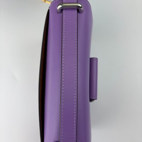 Coach CL416 Morgan Square Crossbody Bag IN IRIS - Picture 7 of 10